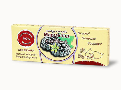 №2 Мармелад натуральный "Ежевика" 140г в Свободном