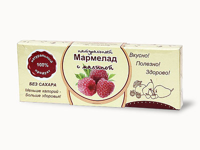  Мармелад натуральный "Малина" 140г в Свободном